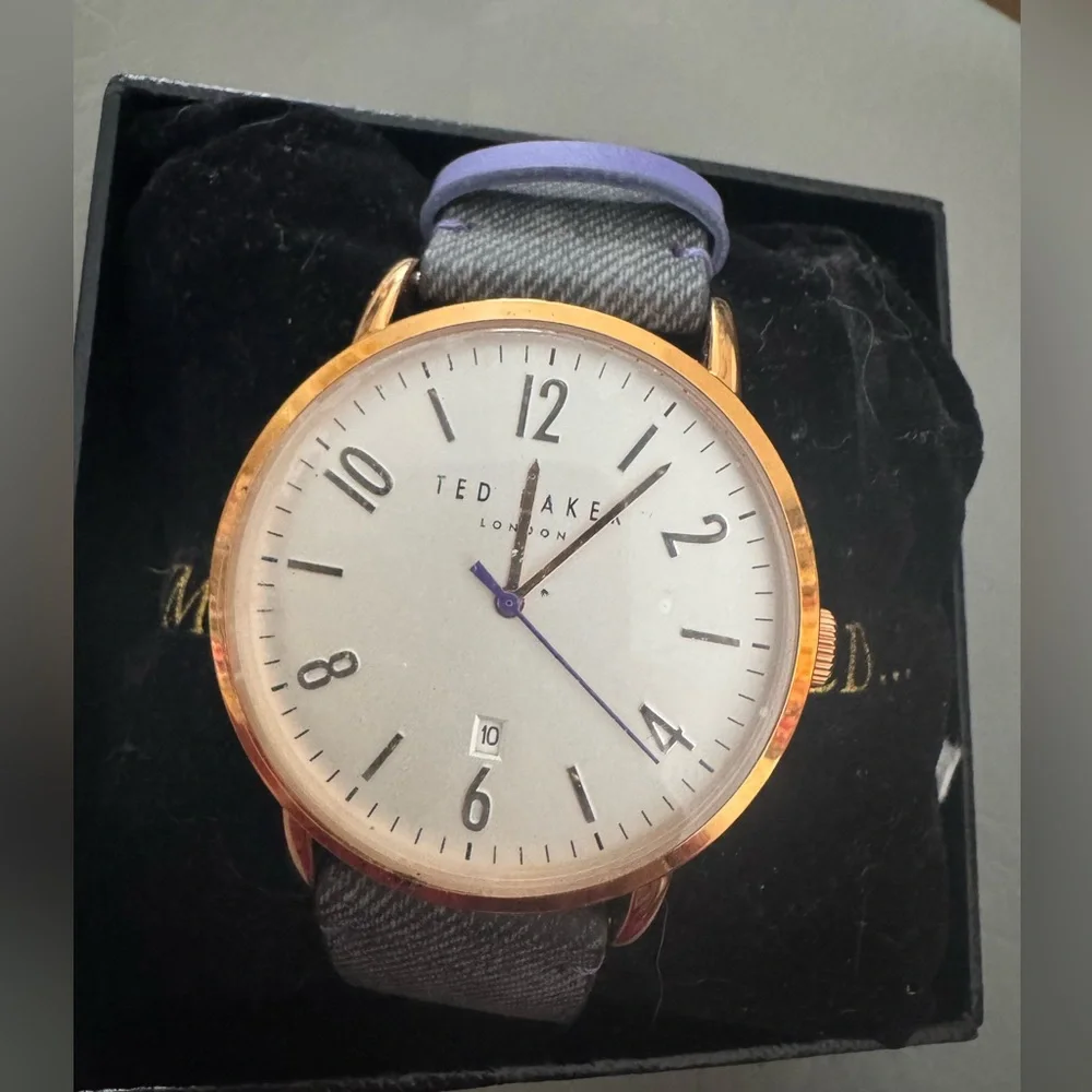 NIB Ted Baker Men’s TE50651003 London Daniel Watch